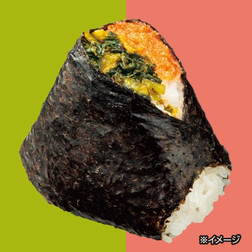 旨さ相盛おむすび 高菜と明太子
