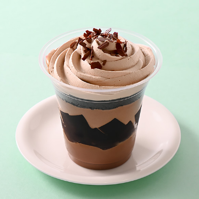 チョコレートパフェ(コーヒーゼリー入り)