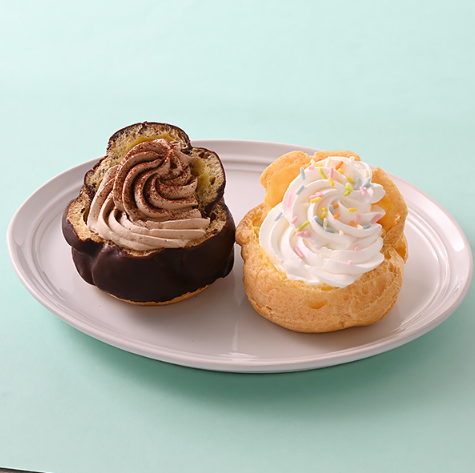 ダブルクリームシューチョコ&ホイップ
