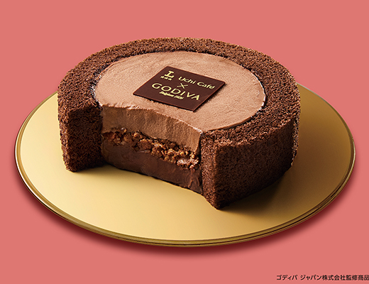Uchi Café×GODIVAショコラロールケーキ